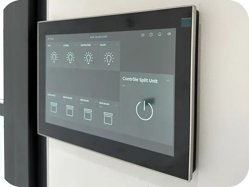 Maison connecte tablette