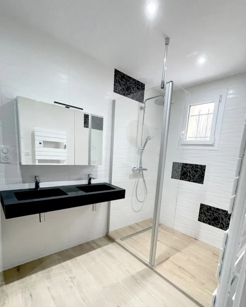 Salle de bain travaux