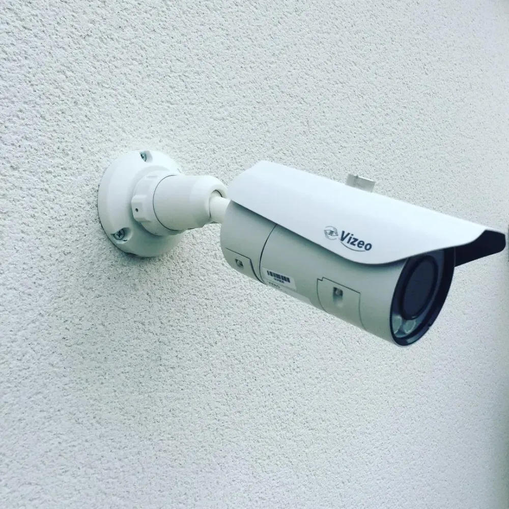 Securite camera mur
